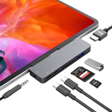 TYPE-C HUB SD/TF PD USB HDMI DO IPAD PRO MACBOOK