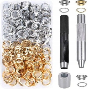 Zakuwak Do Oczek 12MM Narzędzi Do Przelotek 124SZT