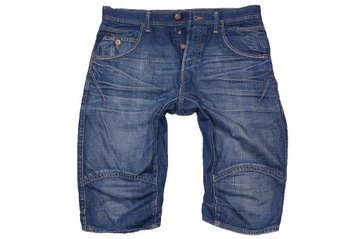 H&M REGULAR spodenki męskie JEANS PRMEIUM roz 32 pas 86