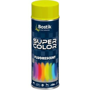 Farba w sprayu ODBLASKOWA FLUORESCENT żółty 400 ml