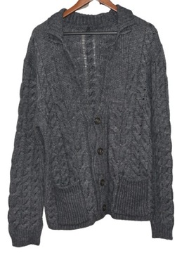 BENETTON SWETER KARDIGAN WOOL ALPACA L