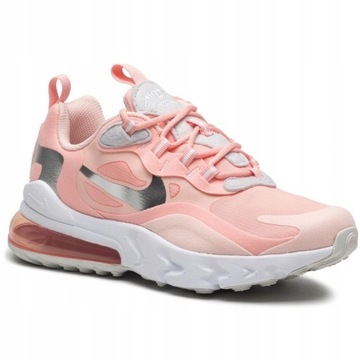 NIKE Air Max 270 REACT sneakersy sportowe różowe