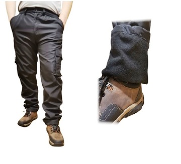 ОЧЕНЬ ТЕПЛЫЕ * БРЮКИ-КАРГО * SOFTSHELL * С ФЛИСОВОЙ ИЗОЛЯЦИЕЙ * L