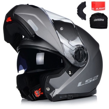 LS2 FF325 STROBE SZCZĘKOWY KASK MOTOCYKLOWY r.XS