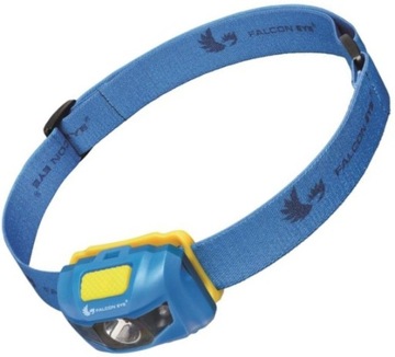 FALCON EYE LATARKA CZOŁOWA CZOŁÓWKA NA BATERIE LEKKA 4 TRYBY 110 LM FHL0011