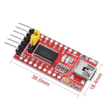USB-RS232 UART-ПРЕОБРАЗОВАТЕЛЬ FT232RL ПРОГРАММАТОР FTDI