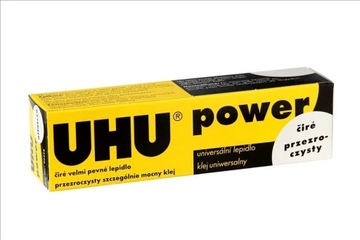 Клей UHU Power Прозрачный в тюбике 42 г.