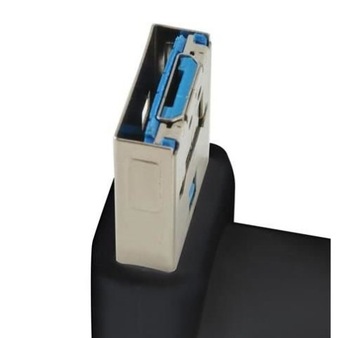 Микровентилятор USB, черный — компактный, портативный, идеально подходит для офиса