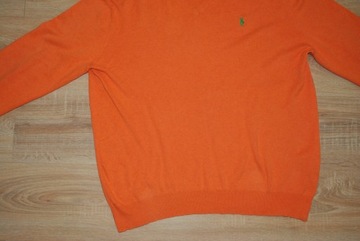 POLO RALPH LAUREN świetny sweterek LOGO r. XL