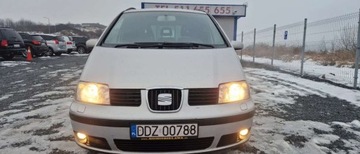 Seat Alhambra I (7MS) Minivan Facelifting 1.9 TDI 130KM 2003 Seat Alhambra LIFT 1.9 TDI 130KM Climatronic Webasto 1.9 Diesel 130KM, zdjęcie 4