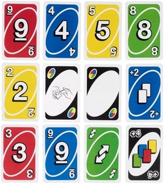 UNO - GRA KARCIANA RODZINNA IMPREZOWA - ORYGINALNA WERSJA - MATTEL