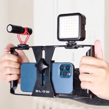 СТАБИЛИЗАТОР GIMBAL КЛЕТКА ДЛЯ РУК ОПЕРАТОРА КЛЕТКА ДЛЯ СМАРТФОНА ДЕРЖАТЕЛЬ