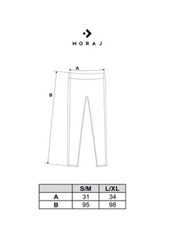 LEGGINSY DAMSKIE GETRY Z WYSOKIM STANEM LEGINSY MORAJ CZARNE KRYJĄCE L/XL