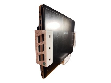 Держатель для ноутбука, блокнот под стол 25 мм DELOSPRO WHITE