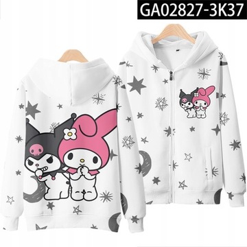 куроми толстовка hello kitty каваи Харадзюку аниме