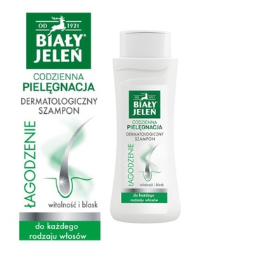 Szampon do włosów dermatologiczny Biały Jeleń 300ml 1 szt