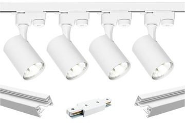 4 lampy + 2m szyna PREMIUM do sali konferencyjnej
