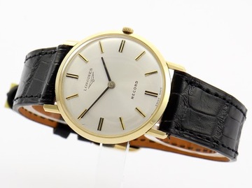 MĘSKI LONGINES VINTAGE 18K ZŁOTO MANUAL 32.5MM