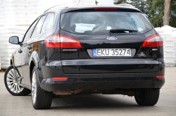 Ford Mondeo IV Kombi 2.0 Duratec Flexifuel 145KM 2009 CZARNE ZAREJESTROWANE 2.0i 145KM SERWIS TITANIUM NAVI CONVERS+ 2xParktronik, zdjęcie 4