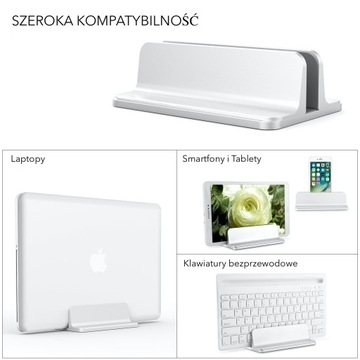 Алюминиевая подставка VAZIO для ноутбука MacBook iPad — ЧЕРНАЯ (N17-1-B)