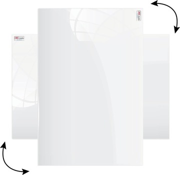 Tablica szklana magnetyczna 60x40 BIAŁA PREMIUM