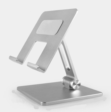 Stojak podstawka pod tablet regulowana na biurko aluminium premium + GRATIS