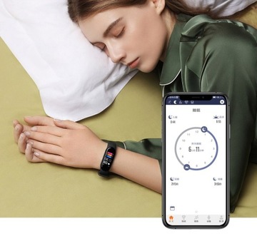 SMARTWATCH ZEGAREK SMARTBAND PULSOMETR CIŚNIENIE KROKOMIERZ