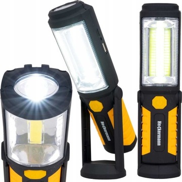 ФОНАРЬ ДЛЯ МАСТЕРСКОЙ БАТАРЕЯ LED 330лм МАГНИТ