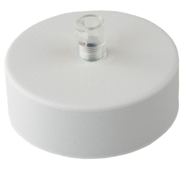 Podsufitka metalowa 1 otwór 80mm biała do żyrandol