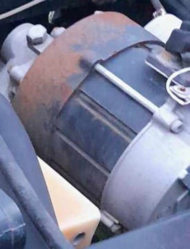 Goupil silnik jazdy 24v autko elektryk komunalne czesci mikrokar
