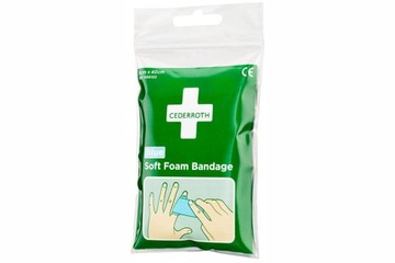 Bandaż z pianki Cederroth Soft Foam Bandage Blue