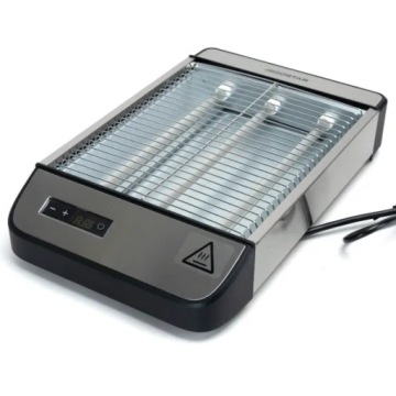 Toustovač Pro Sendviče 1000W Multifunkční Horizontální Sendvičovač 6 Úrovní LCD