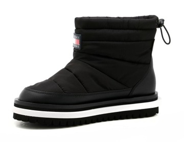 BUTY TOMMY HILFIGER PADDED FLAT BOOT EN0EN02292BDS r. 37