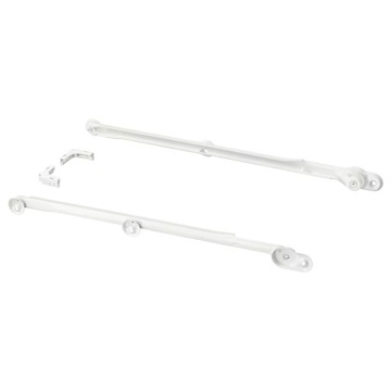 IKEA KOMPLEMENT WYSUWANA SZYNA NA KOSZE 58 CM 2szt
