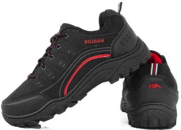 ЧЕРНЫЕ МУЖСКИЕ ТРЕККИНГОВЫЕ ОБУВИ 44