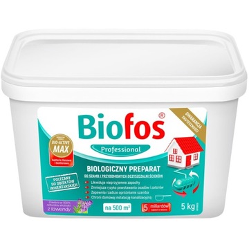 BIOFOS BAKTERIE DO SZAMB I OCZYSZCZALNI 5 KG