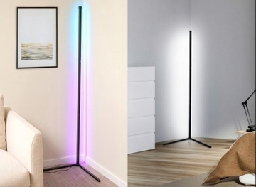 GRUNDIG RGB MUSIC SENSOR LED УГЛОВОЙ ТОРШЕР 140см + Пульт Дистанционного Управления