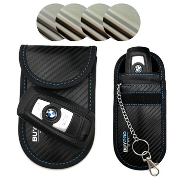 Футляр для ключей Клетка Фарадея / Сигнальный замок без ключа / 2 КРЫШКИ