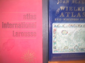 WIELKI ATLAS XVII-WIECZNEGO ŚWIATA JOAN BLAEU +