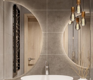 Набор полукруглых светодиодных зеркал ORBITAL.