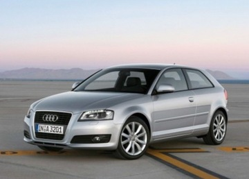 AUDI A3 8P 2005-2008 MŘÍŽKA MASKA CHRÓM NOVÁ