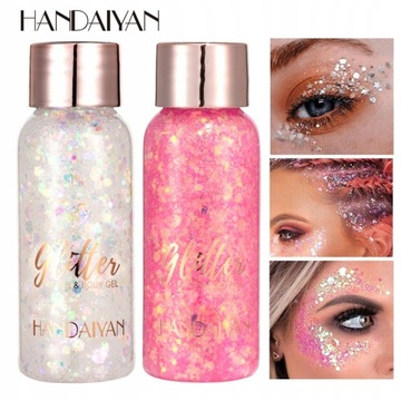 With Smear Spoon Multifunctional Eye Glitter