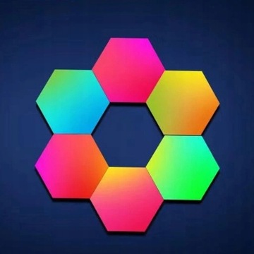 Шестиугольная вспышка с интеллектуальным управлением, 6 шт.