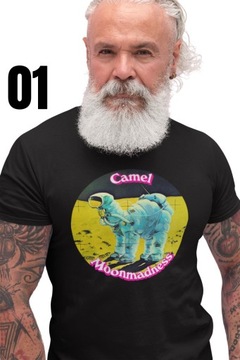 CAMEL Prog Rock T-Shirt Koszulka KONCERT 4 WZORY L