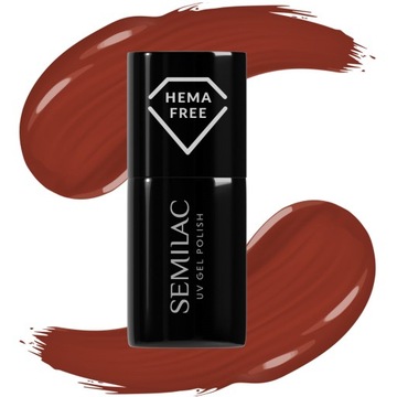 Semilac Lakier Hybrydowy 472 Bonfire Soirée 7 ml