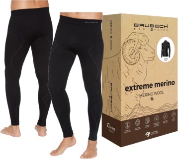 КОЛГОТКИ BRUBECK EXTREME ИЗ ШЕРСТИ МЕРИНОСА -L