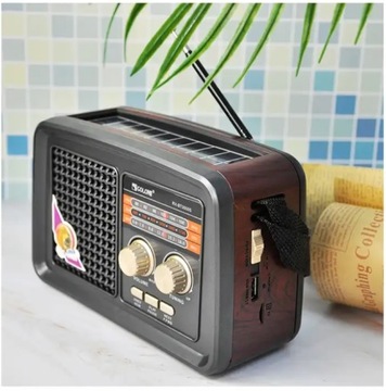 ПОРТАТИВНОЕ КУХОННОЕ РАДИО СОЛНЕЧНАЯ БАТАРЕЯ USB BT