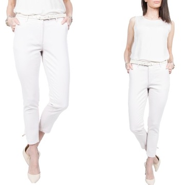 #BL ELEGANCKIE SPODNIE CYGARETKI Push-up roz.44