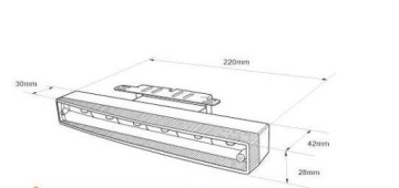 Światła Dzienne LED Maxicar SL08