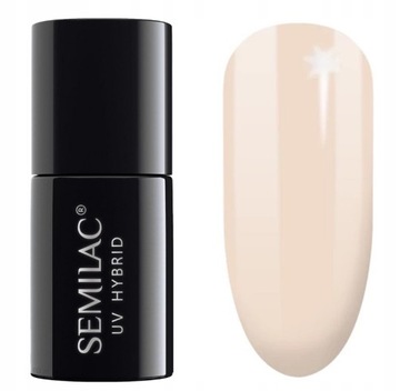 SEMILAC Lakier hybrydowy lakier kolorowy 584 Just Nude 7 ml